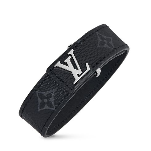LV Slim Armband Monogram Eclipse Canvas Herren Modeschmuck Alle Modeschmuckstücke | LOUIS VUITTON (Zoom)