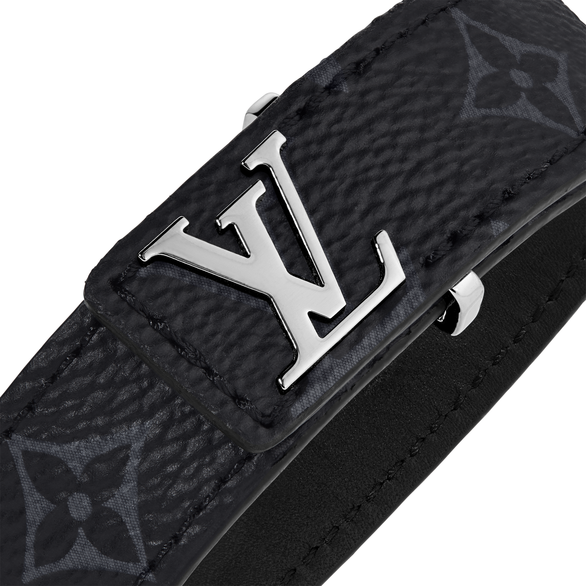 LV Slim Armband Monogram Eclipse Canvas Herren Modeschmuck Alle Modeschmuckstücke | LOUIS VUITTON (Zoom)
