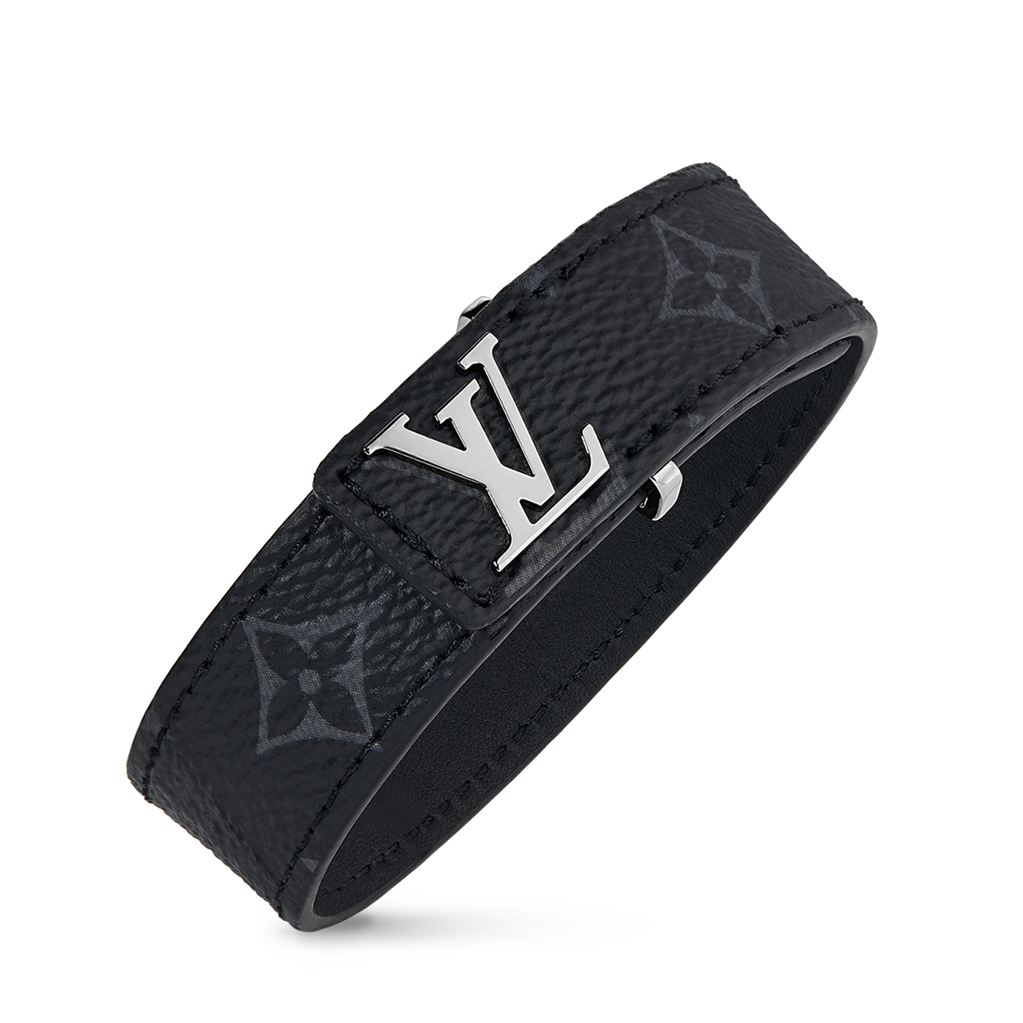 LV Slim Armband Monogram Eclipse Canvas Herren Modeschmuck Alle Modeschmuckstücke | LOUIS VUITTON (Zoom)