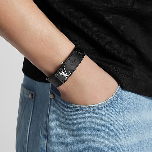 LV Slim Shadow Armband Monogram Shadow Herren Modeschmuck Armbänder | LOUIS VUITTON (Zoom)