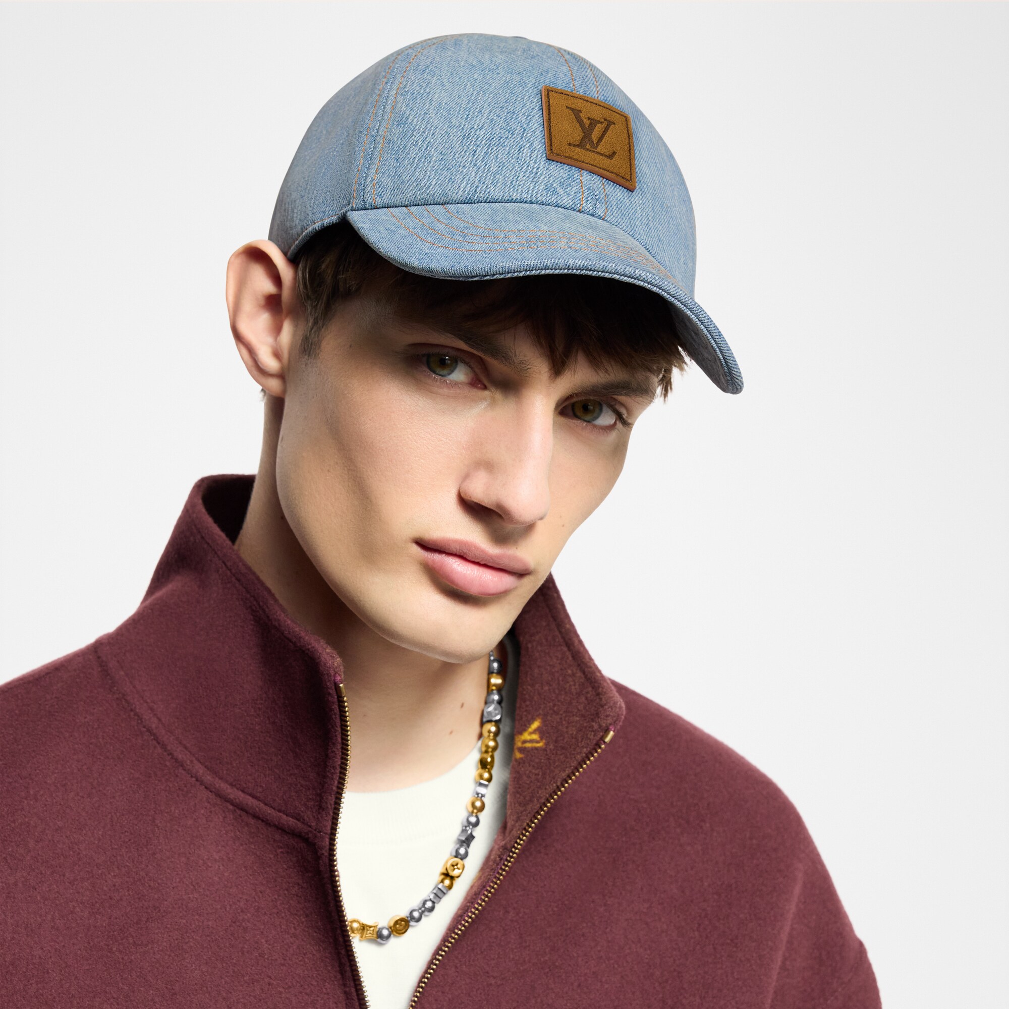 LV Staples Denim Mütze S00 Herren Accessoires Hüte, Mützen und Handschuhe | LOUIS VUITTON (Zoom)