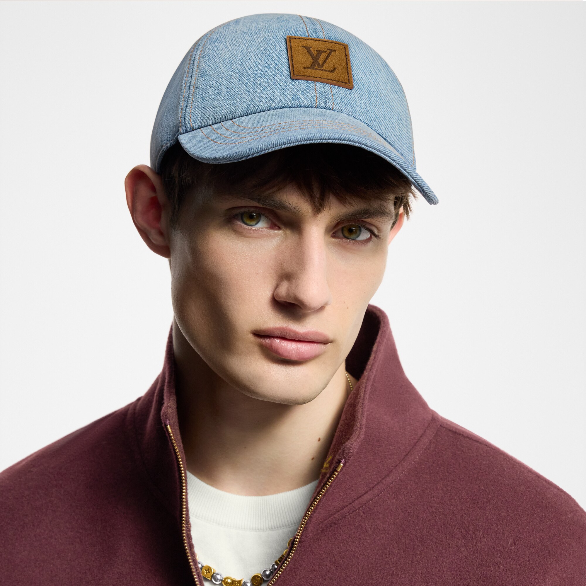 LV Staples Denim Mütze S00 Herren Accessoires Hüte, Mützen und Handschuhe | LOUIS VUITTON (Zoom)