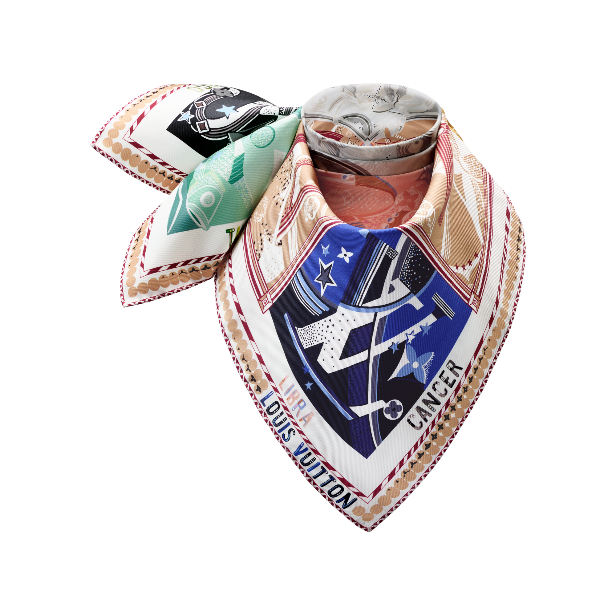 LV Star Sign Carré 70 S00 Damen Accessoires Seidentücher und Bandeaus | LOUIS VUITTON (Zoom)