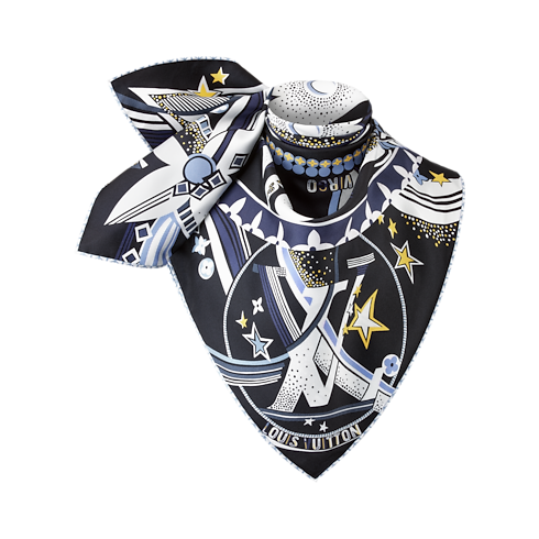 LV Star Sign Carré 90 S00 Damen Accessoires Seidentücher und Bandeaus | LOUIS VUITTON (Zoom)