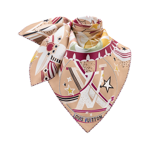 LV Star Sign Carré 90 S00 Damen Accessoires Seidentücher und Bandeaus | LOUIS VUITTON (Zoom)