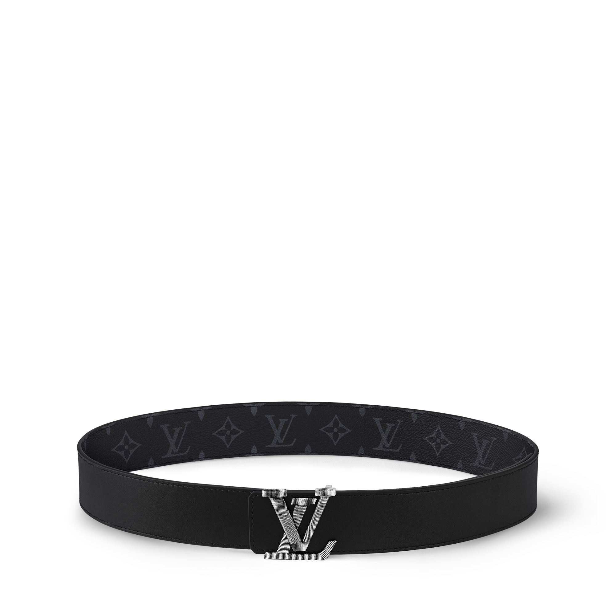 LV Stitch Wendegürtel 40 mm Monogram Eclipse Canvas Herren Accessoires Gürtel | LOUIS VUITTON (Zoom)