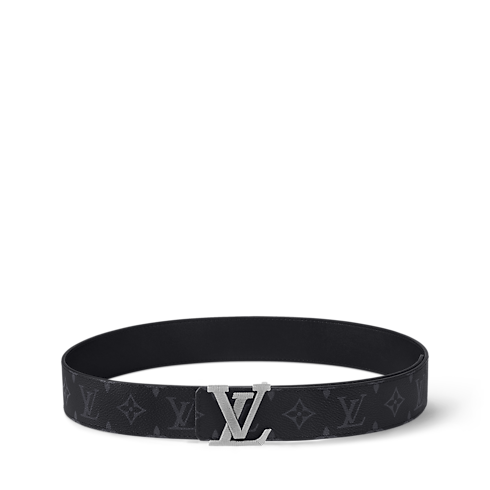 LV Stitch Wendegürtel 40 mm Monogram Eclipse Canvas Herren Accessoires Gürtel | LOUIS VUITTON (Zoom)