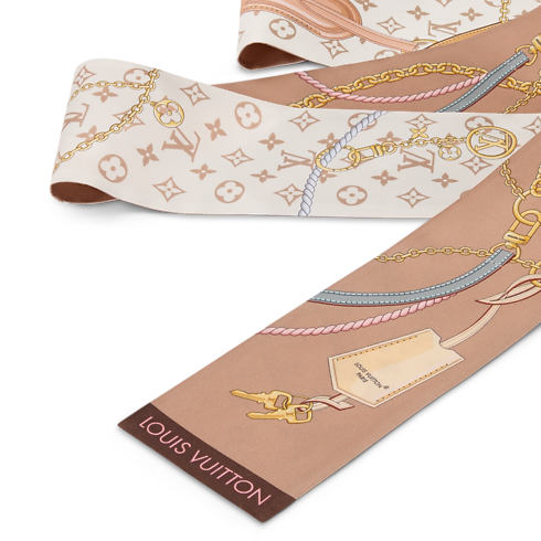 LV Strap Bandeau S00 Damen Accessoires Seidentücher und Bandeaus | LOUIS VUITTON (Zoom)