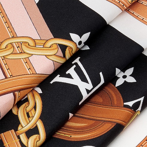 LV Strap Carré 70 S00 Damen Accessoires Seidentücher und Bandeaus | LOUIS VUITTON (Zoom)