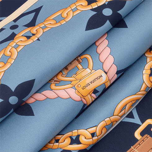 LV Strap Carré 90 S00 Damen Accessoires Seidentücher und Bandeaus | LOUIS VUITTON (Zoom)