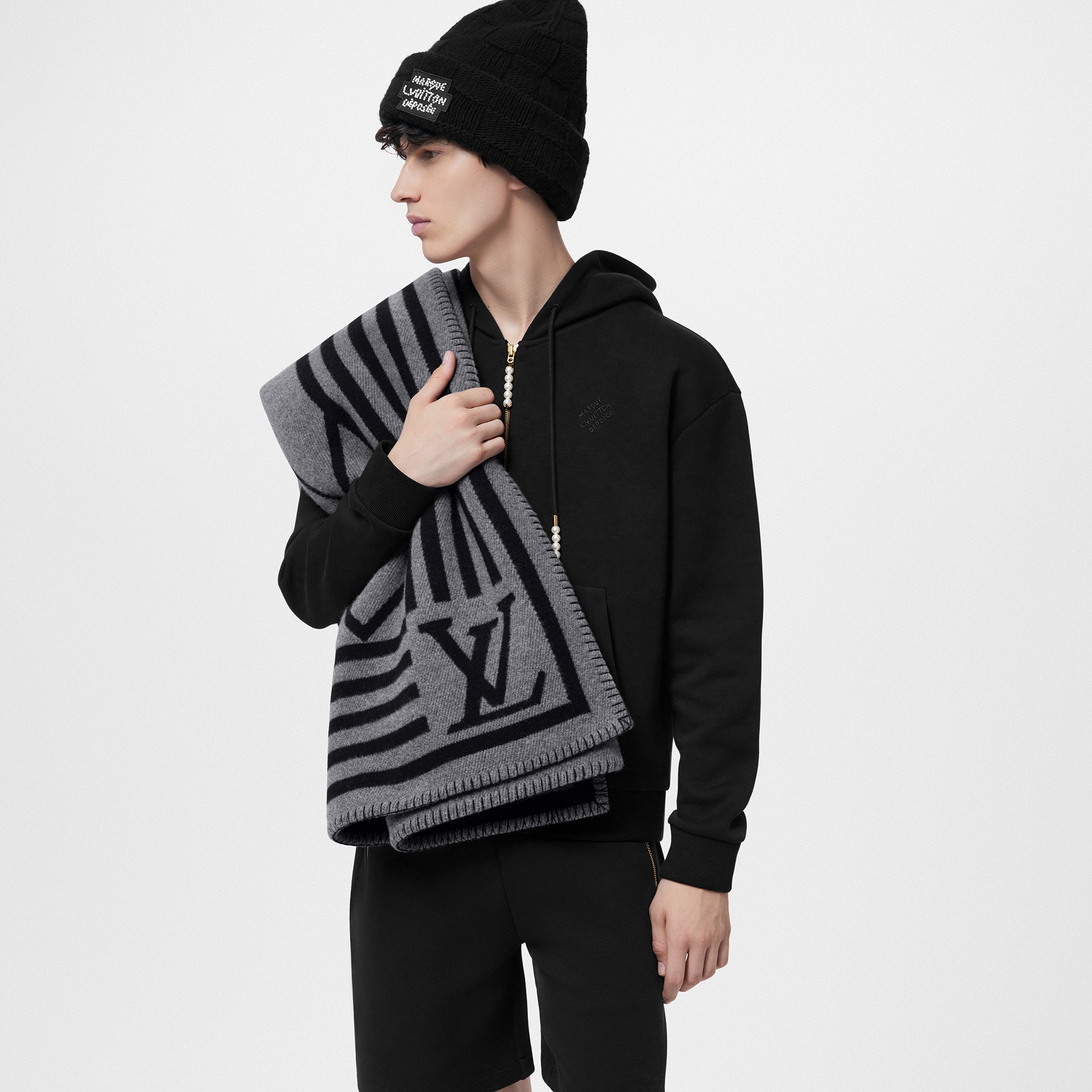 LV Summit Decke S00 Herren Accessoires Wohntextilien | LOUIS VUITTON (Zoom)