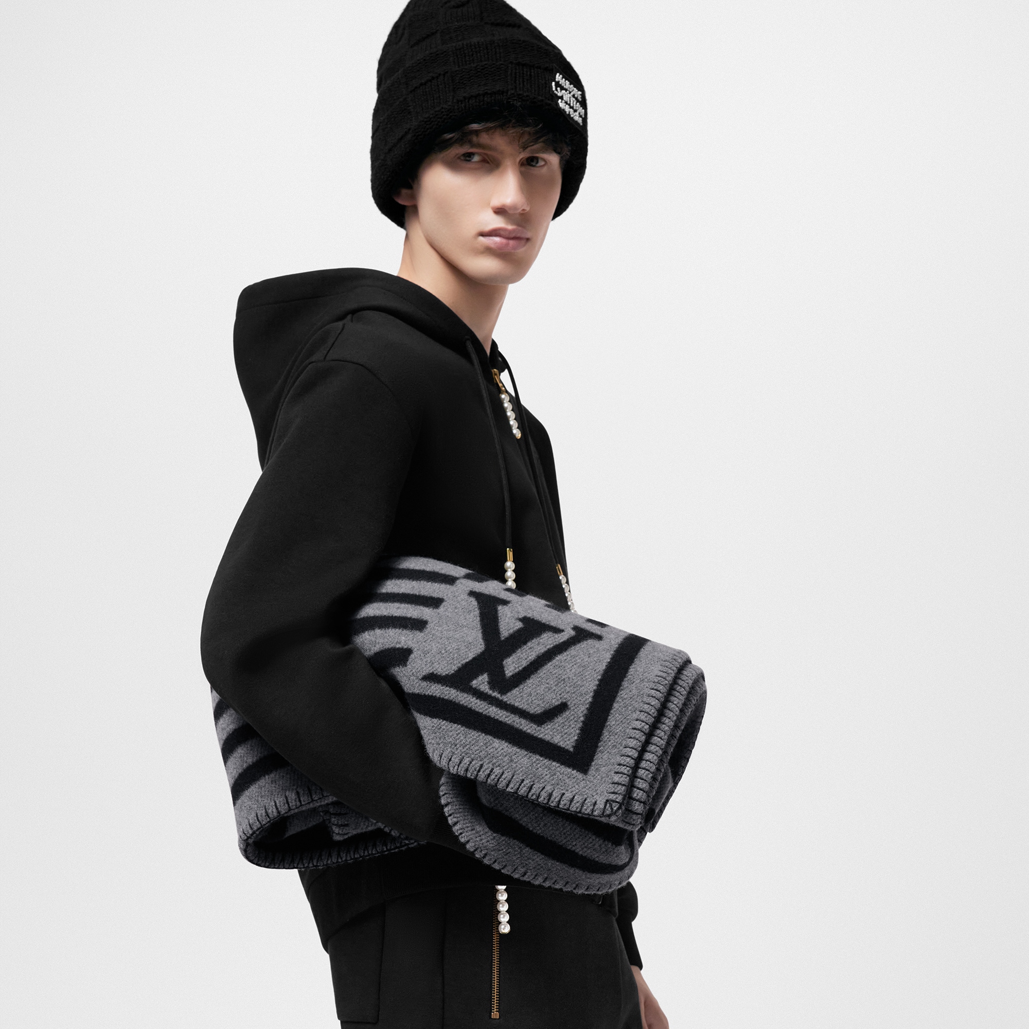 LV Summit Decke S00 Herren Accessoires Wohntextilien | LOUIS VUITTON (Zoom)