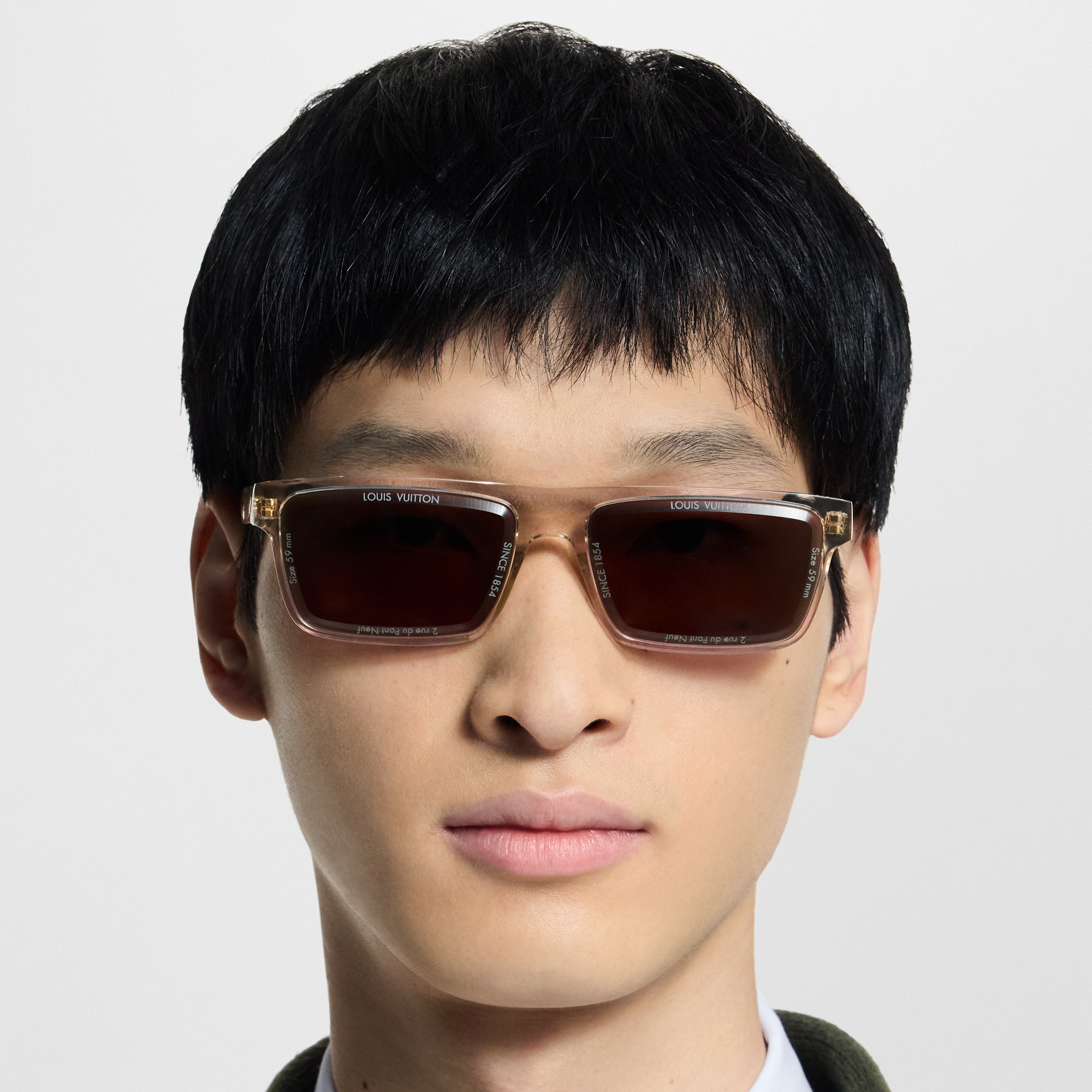 LV Super Vision Daily Low Square Sonnenbrille S00 Herren Accessoires Sonnenbrillen | LOUIS VUITTON (Zoom)