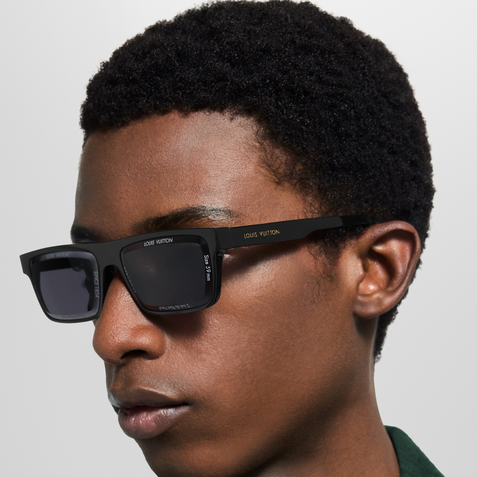 LV Super Vision Daily Low Square Sonnenbrille S00 Herren Accessoires Sonnenbrillen | LOUIS VUITTON (Zoom)