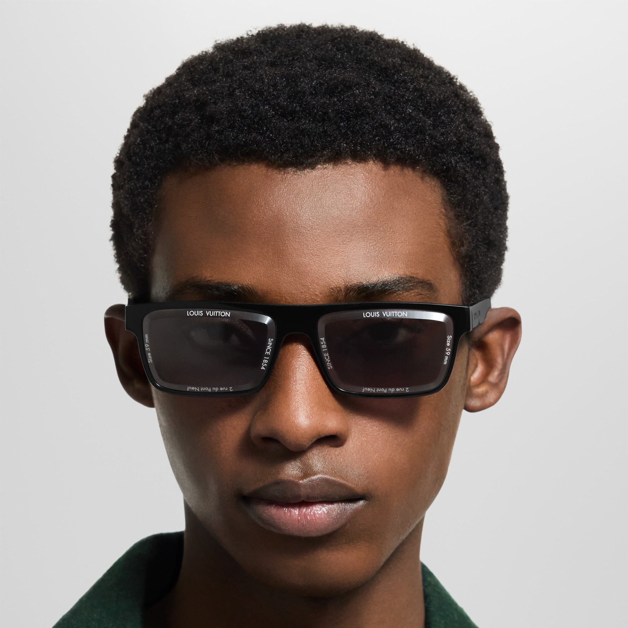 LV Super Vision Daily Low Square Sonnenbrille S00 Herren Accessoires Sonnenbrillen | LOUIS VUITTON (Zoom)