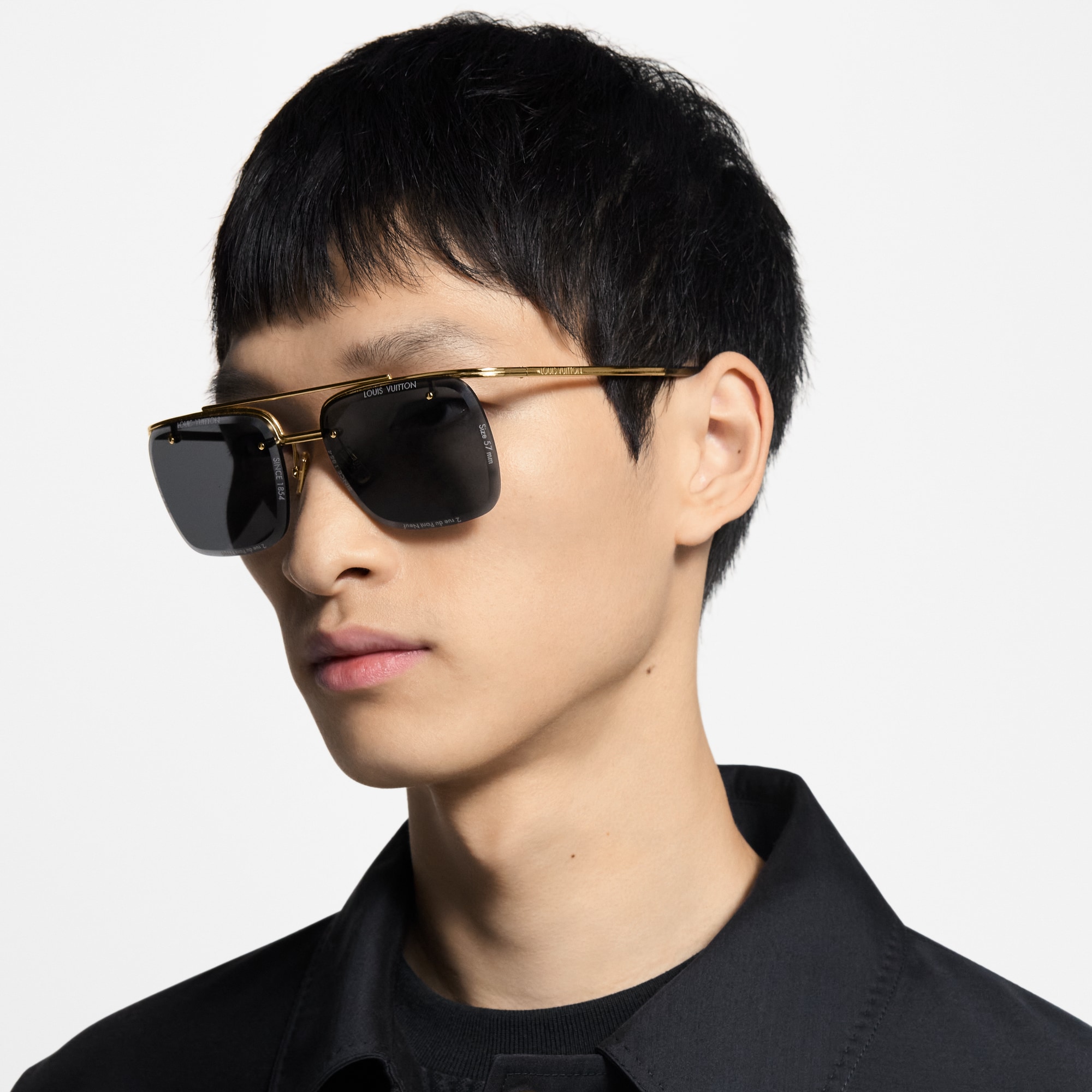 LV Super Vision Light Large Square Sonnenbrille S00 Herren Accessoires Sonnenbrillen | LOUIS VUITTON (Zoom)