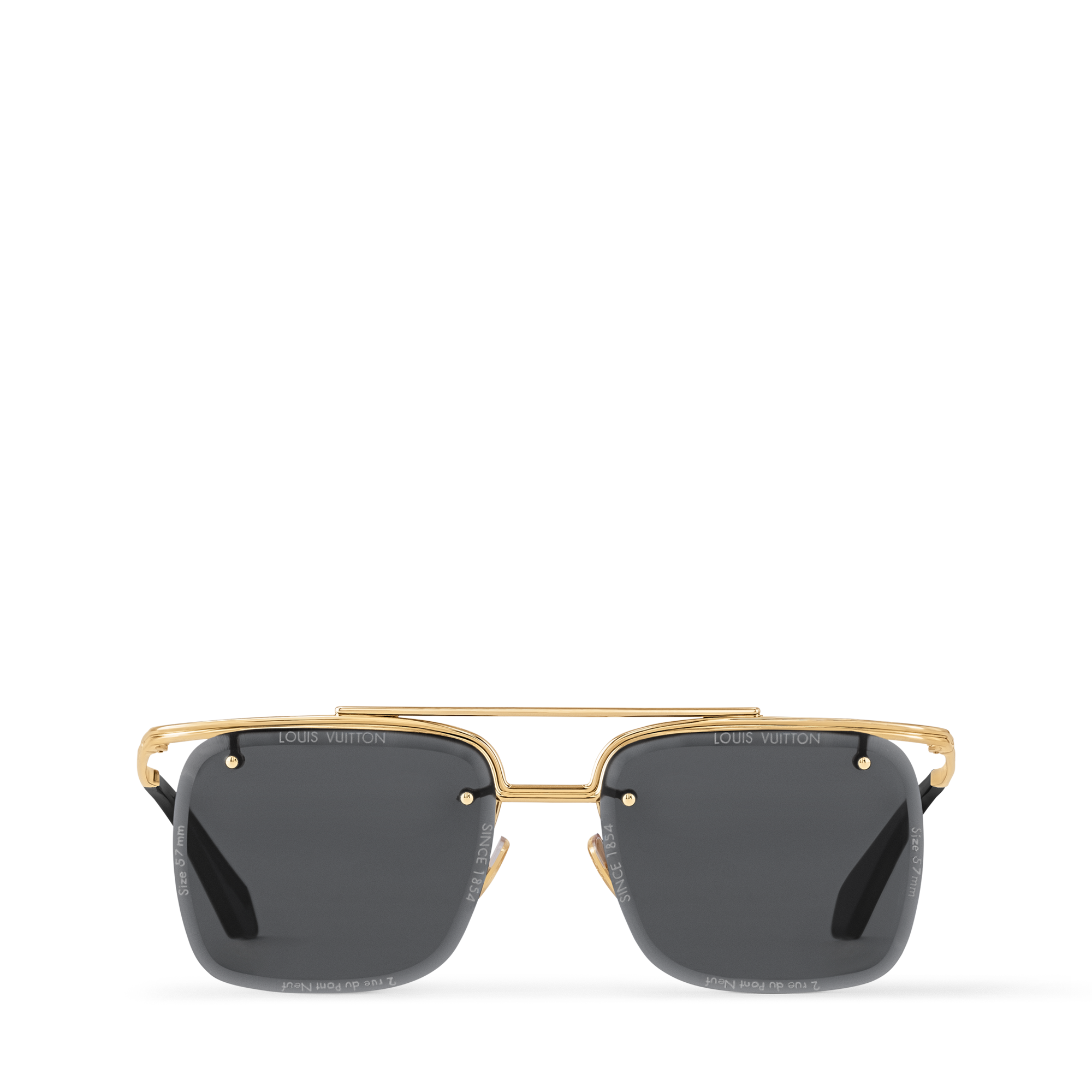 LV Super Vision Light Large Square Sonnenbrille S00 Herren Accessoires Sonnenbrillen | LOUIS VUITTON (Zoom)