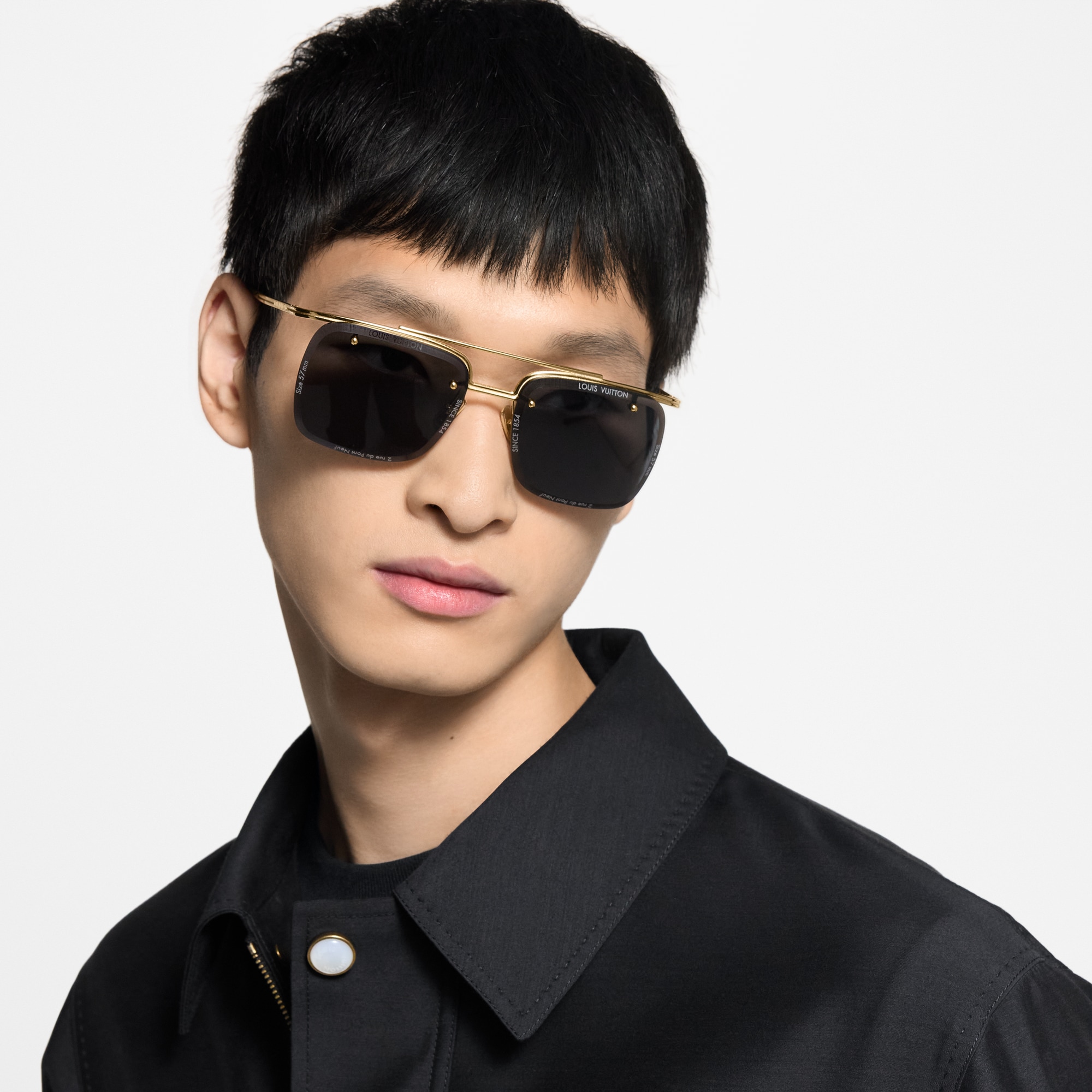 LV Super Vision Light Large Square Sonnenbrille S00 Herren Accessoires Sonnenbrillen | LOUIS VUITTON (Zoom)
