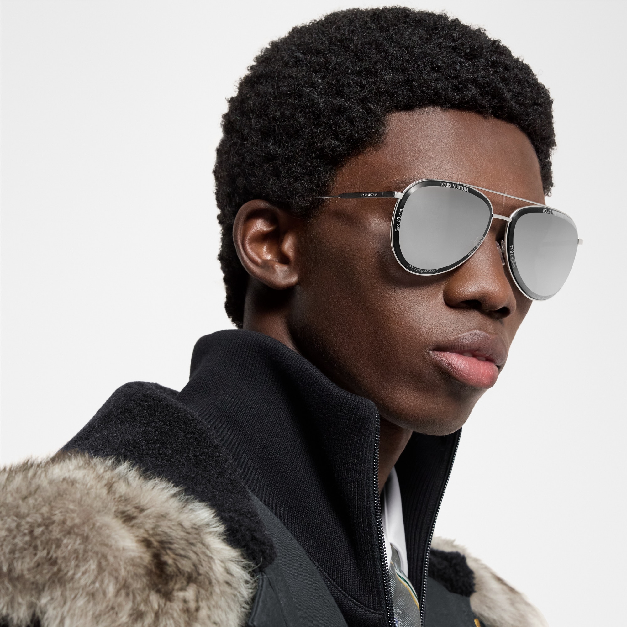 LV Super Vision Metal Pilot Sonnenbrille S00 Herren Accessoires Sonnenbrillen | LOUIS VUITTON (Zoom)