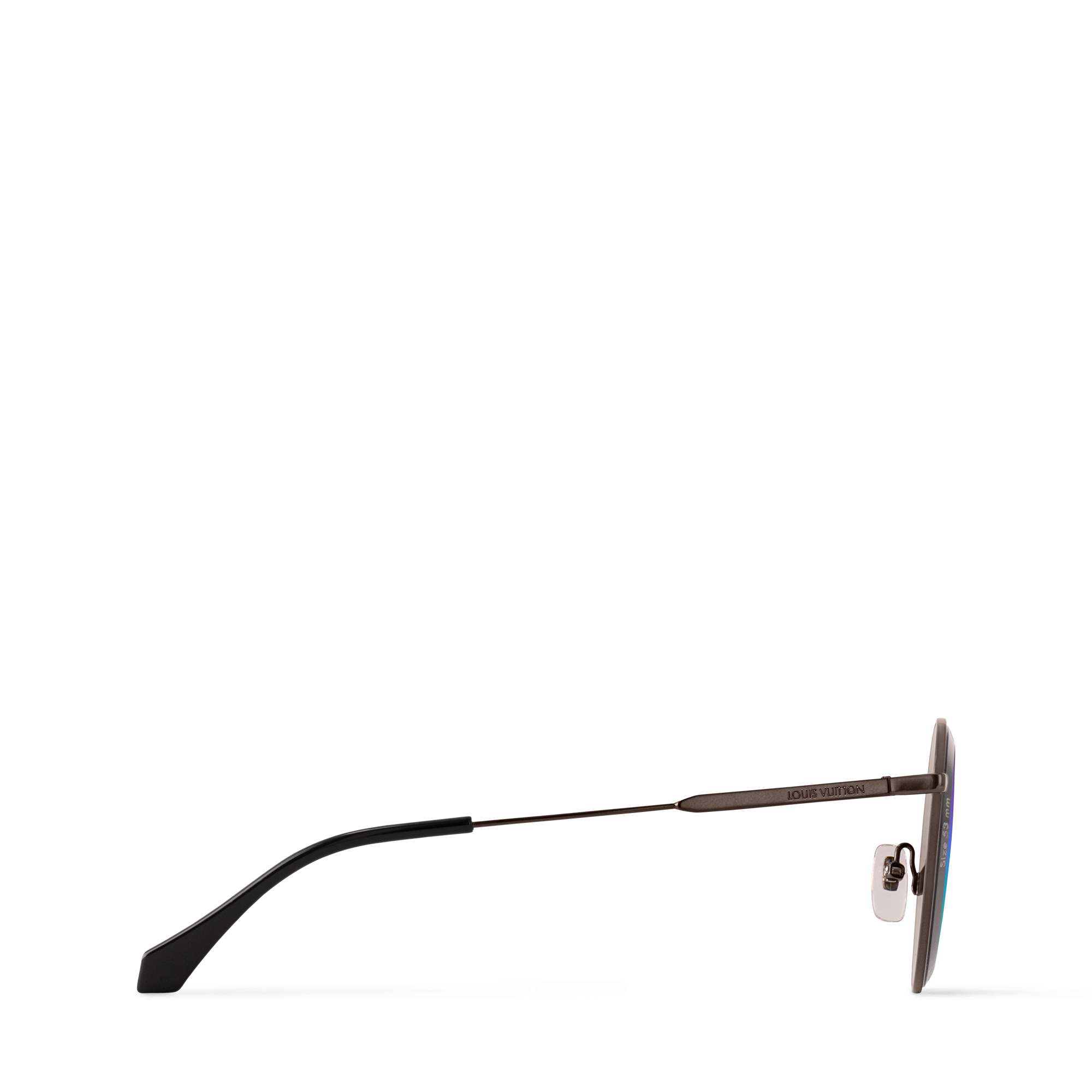 LV Super Vision Metal Round Sonnenbrille S00 Herren Accessoires Sonnenbrillen | LOUIS VUITTON (Zoom)