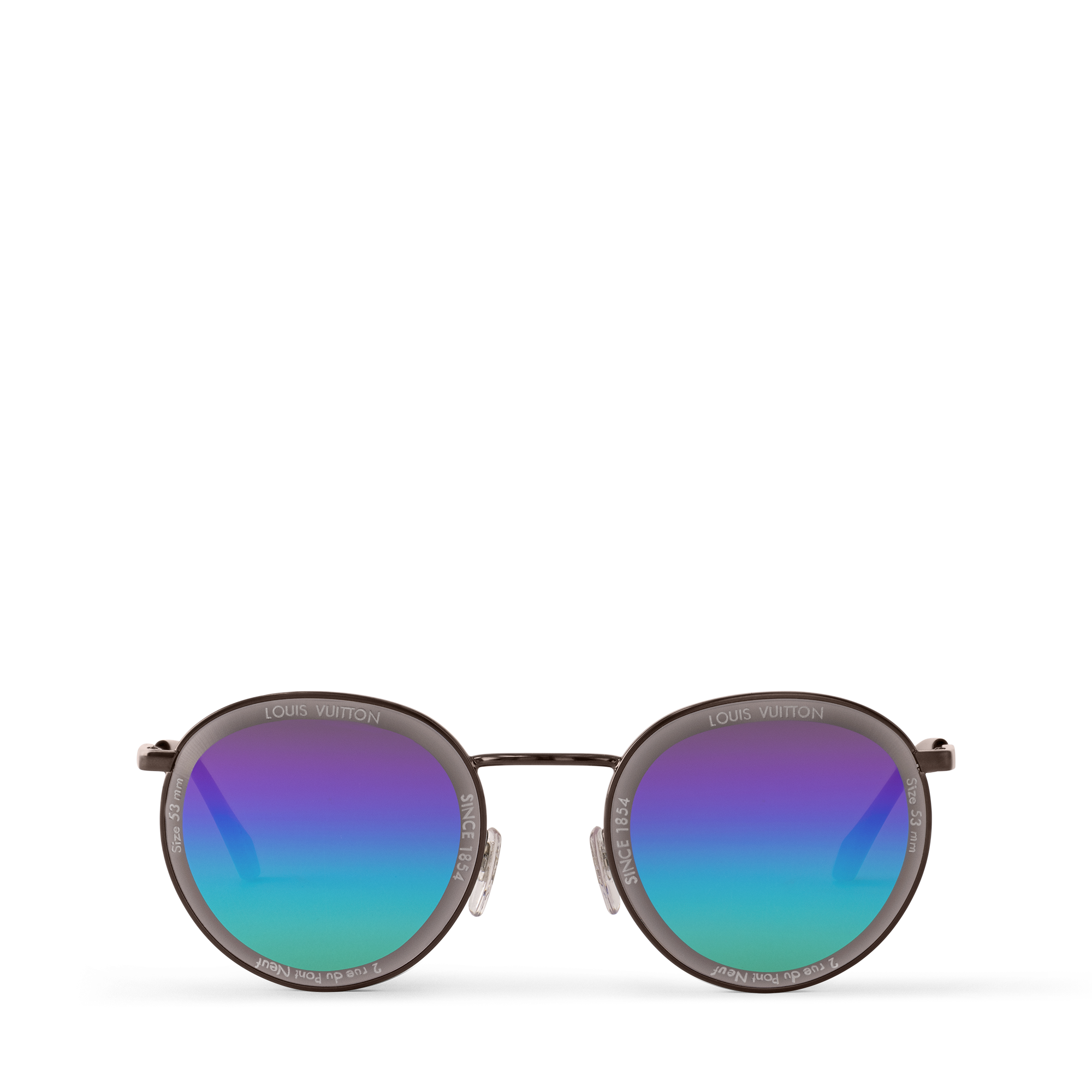 LV Super Vision Metal Round Sonnenbrille S00 Herren Accessoires Sonnenbrillen | LOUIS VUITTON (Zoom)
