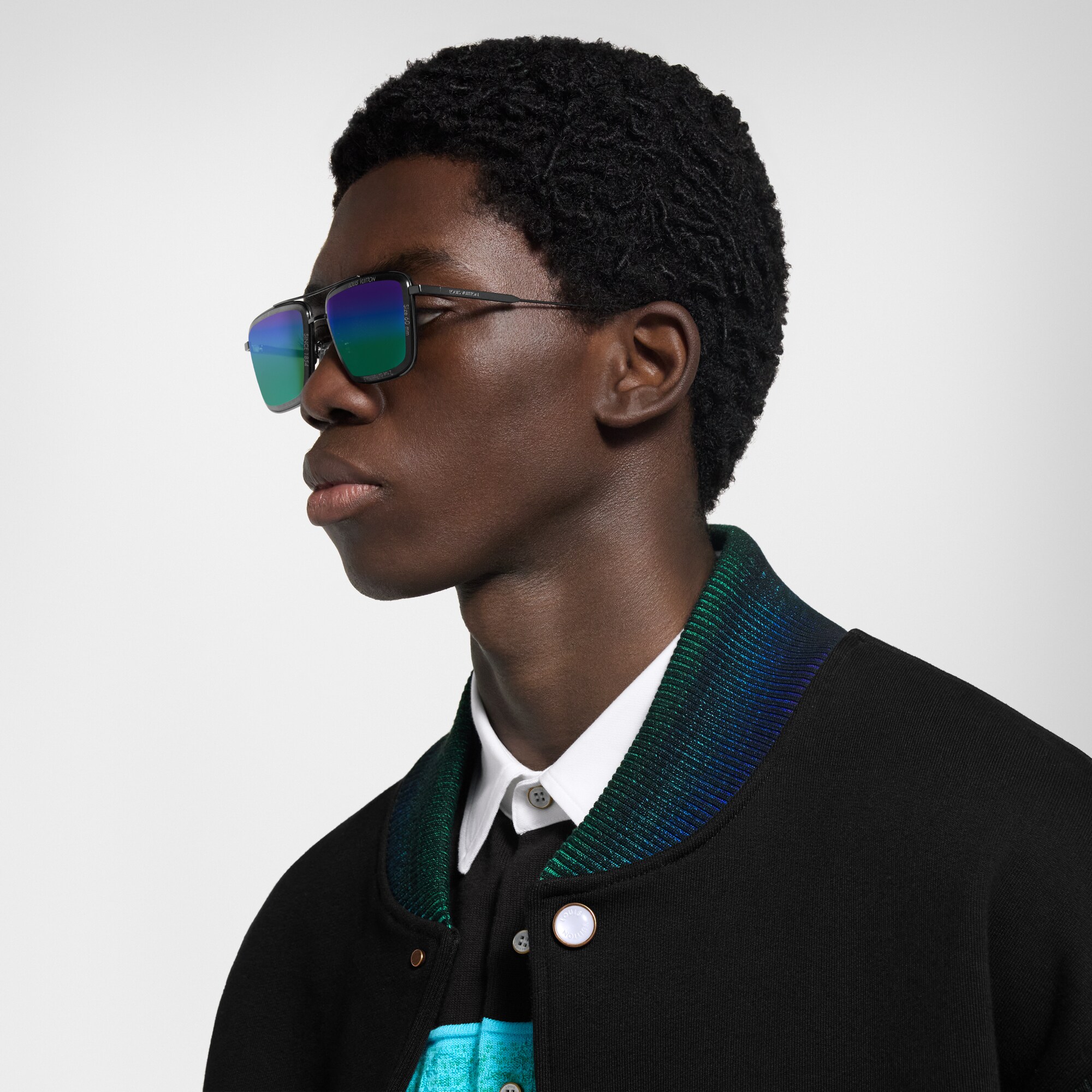 LV Super Vision Metal Square Sonnenbrille S00 Herren Accessoires Sonnenbrillen | LOUIS VUITTON (Zoom)