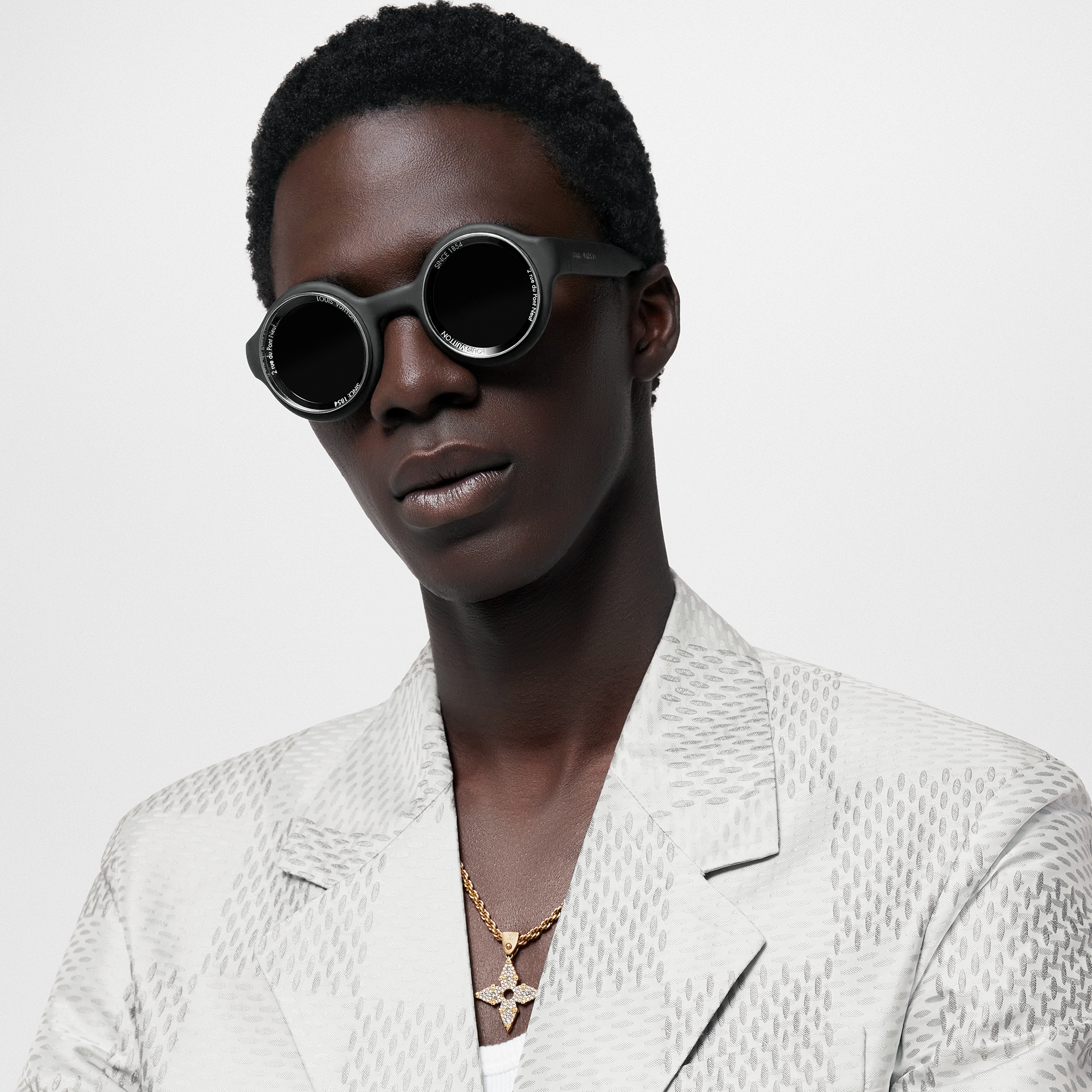 LV Super Vision Round Sonnenbrille S00 Herren Accessoires Sonnenbrillen | LOUIS VUITTON (Zoom)