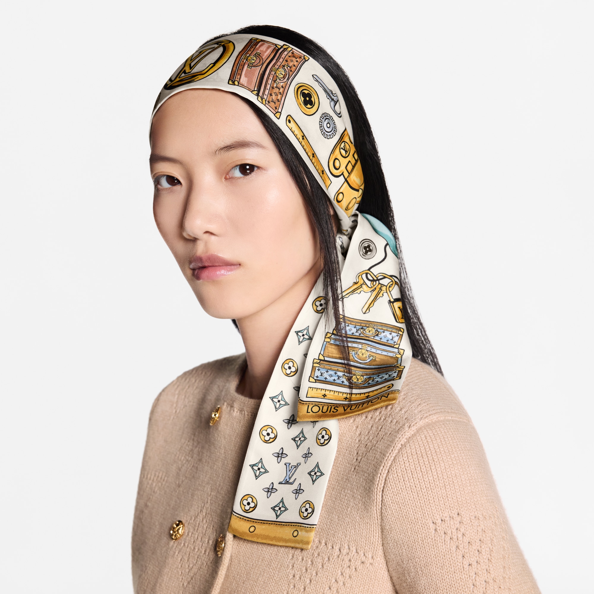 LV Tool Box Bandeau S00 Damen Accessoires Seidentücher und Bandeaus | LOUIS VUITTON (Zoom)