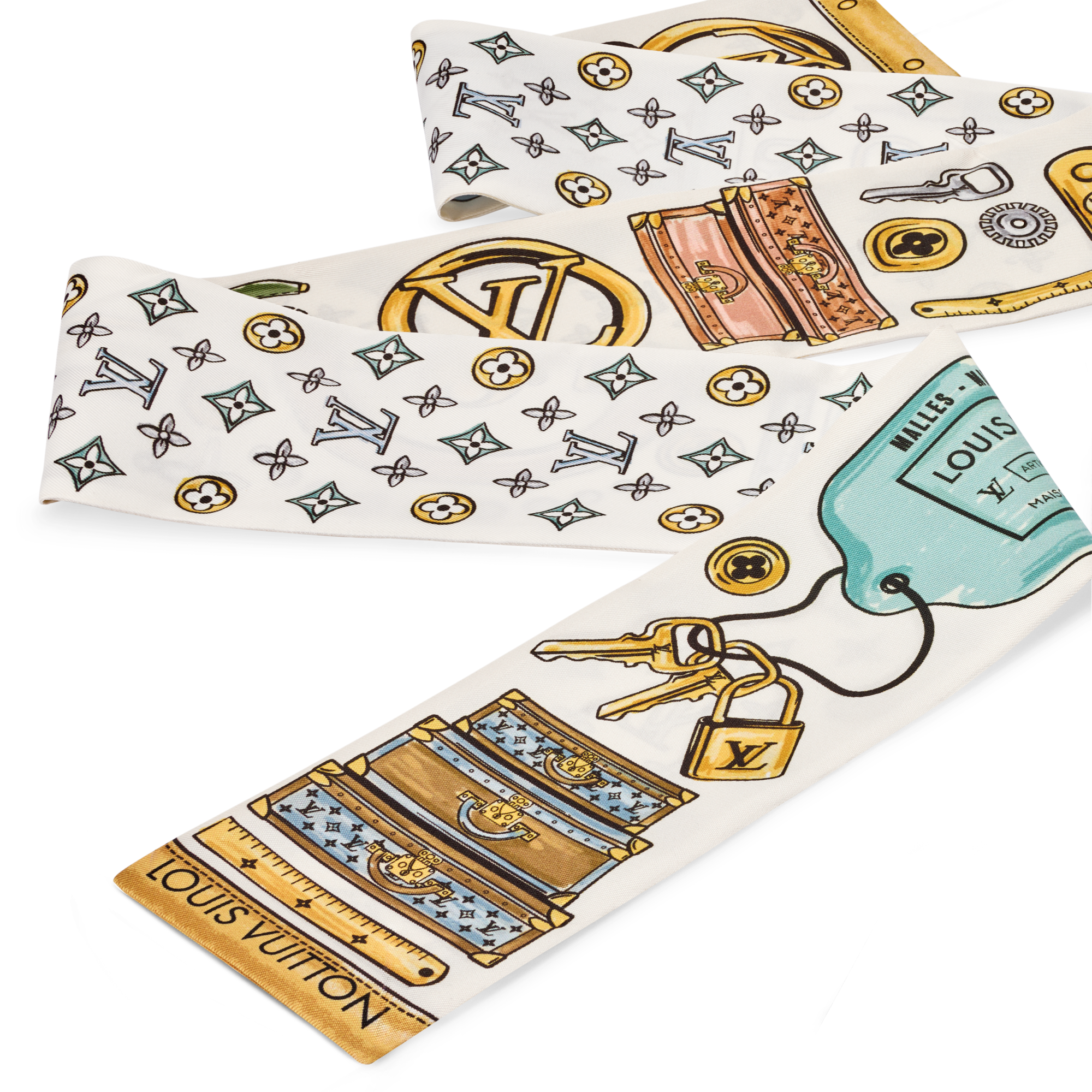 LV Tool Box Bandeau S00 Damen Accessoires Seidentücher und Bandeaus | LOUIS VUITTON (Zoom)