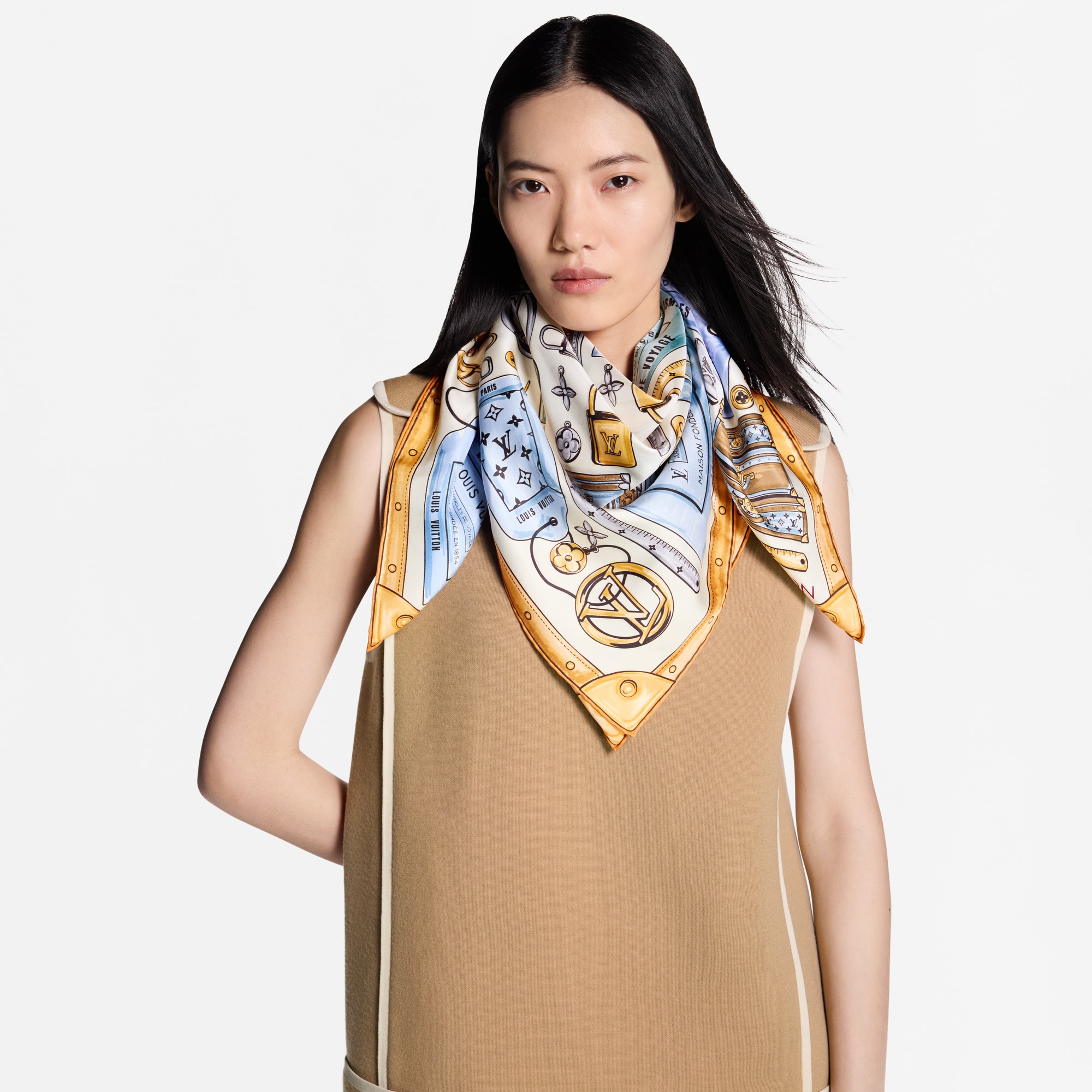 LV Tool Box Carré 90 S00 Damen Accessoires Seidentücher und Bandeaus | LOUIS VUITTON (Zoom)