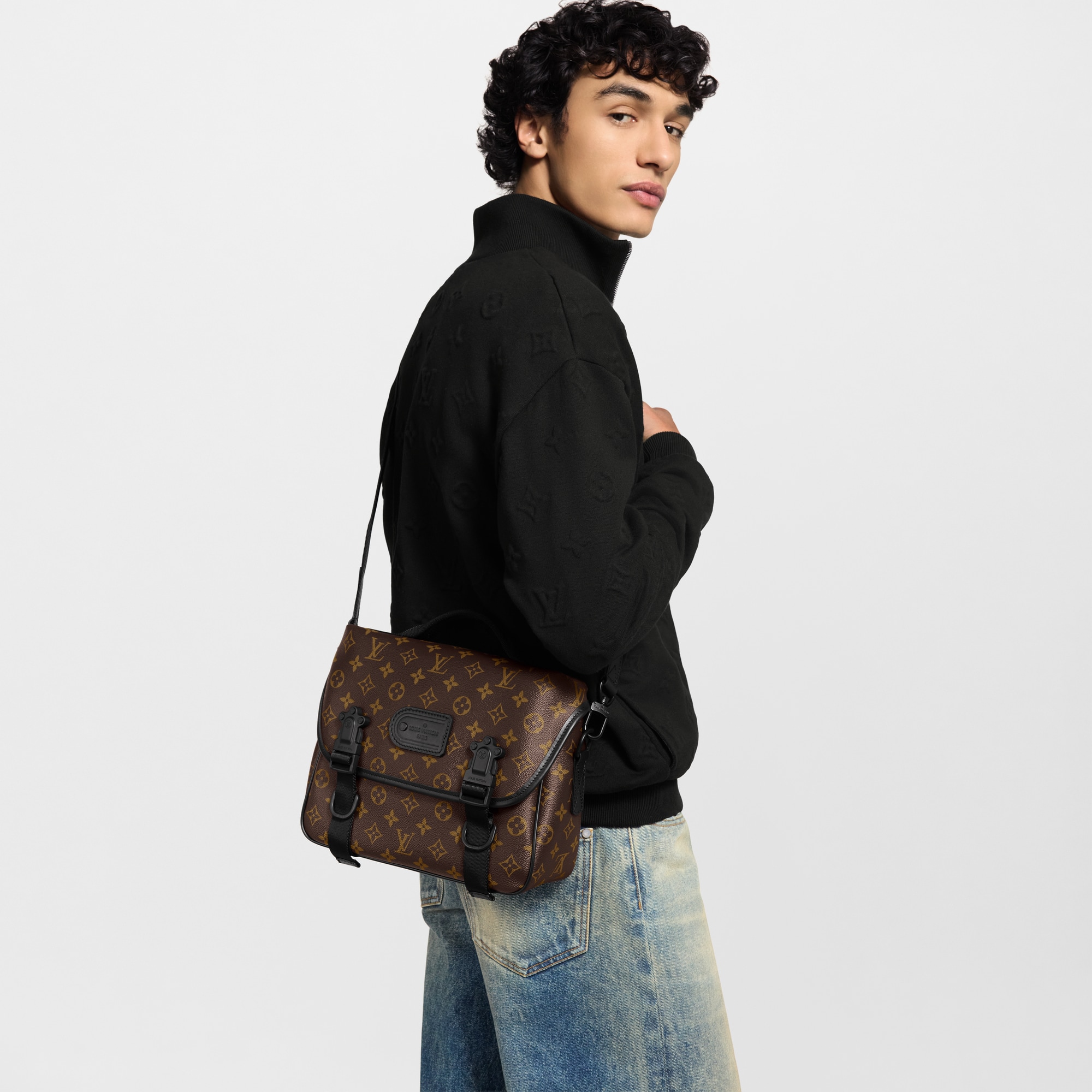 LV Trail Messenger Tasche Monogram Macassar Canvas Herren Taschen Alle Kollektionen | LOUIS VUITTON (Zoom)
