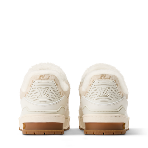LV Trainer Sneaker back view