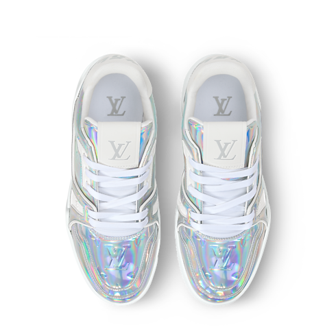 LV Trainer Sneaker interior view