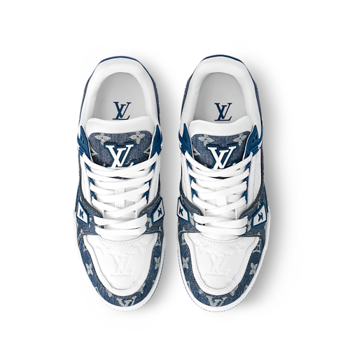 LV Trainer Sneaker Damen Schuhe Sneakers | LOUIS VUITTON (Zoom)