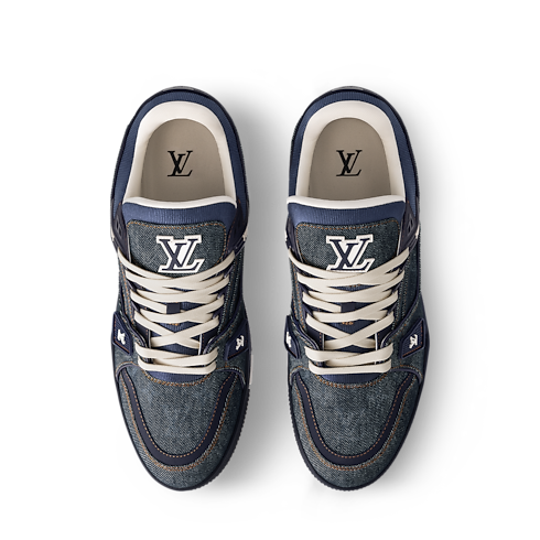 LV Trainer Sneaker Damen Schuhe Sneakers | LOUIS VUITTON (Zoom)