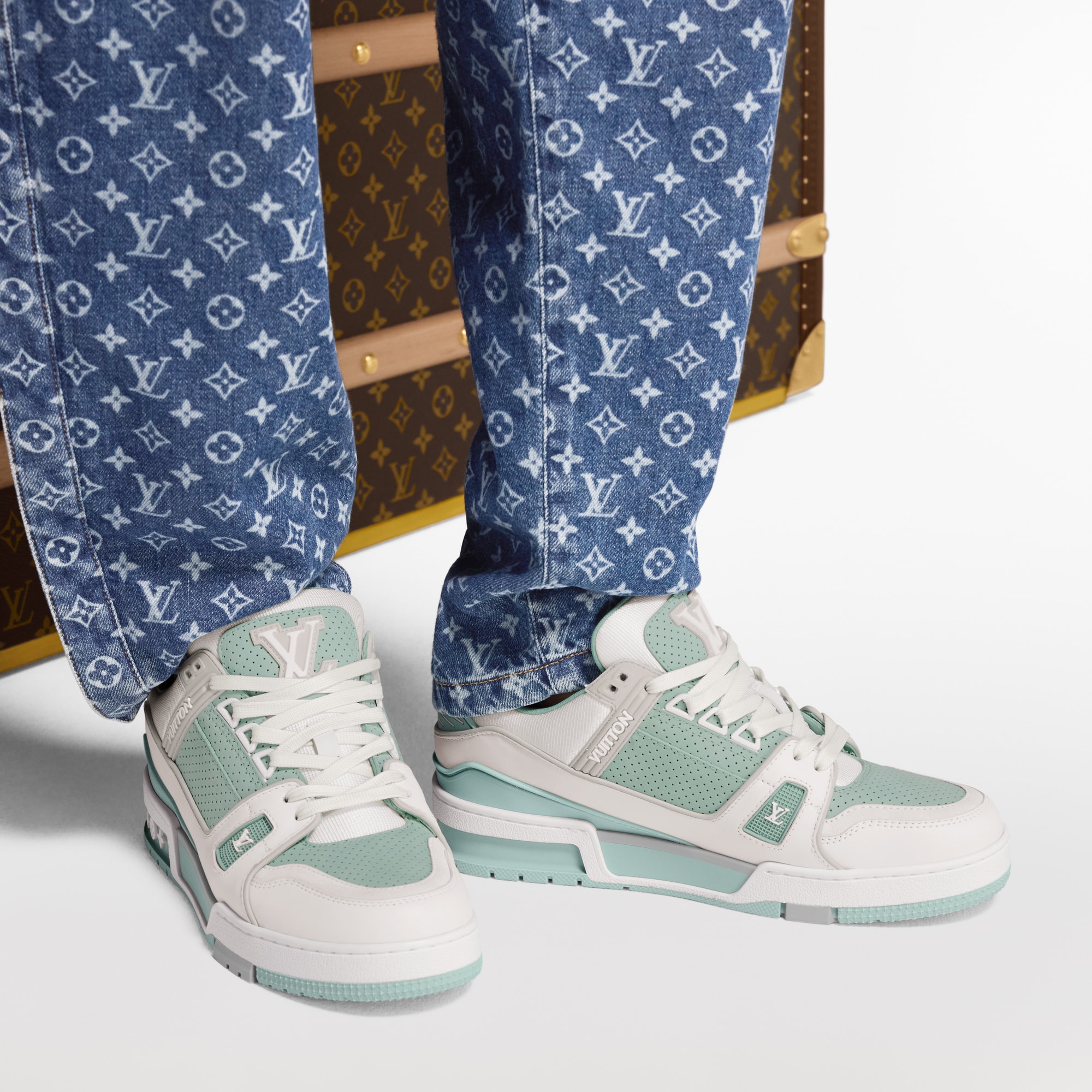 LV Trainer Sneaker  Damen Schuhe Sneakers | LOUIS VUITTON (Zoom)