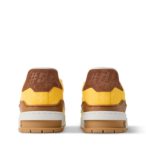 LV Trainer Sneaker back view