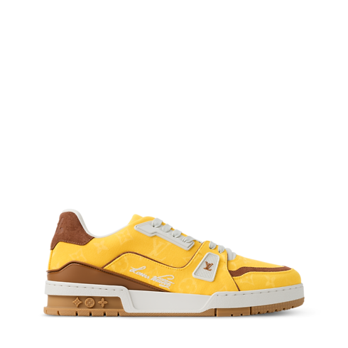 LV Trainer Sneaker side view