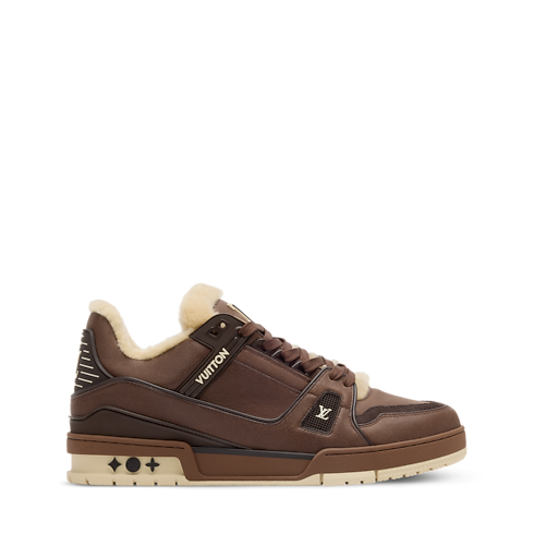 LV Trainer Sneaker side view