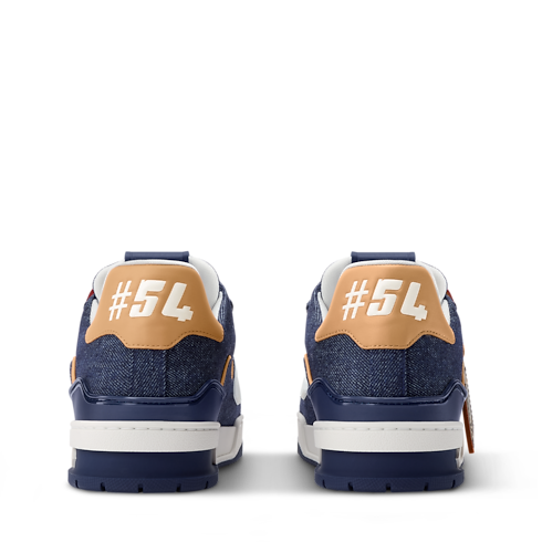 LV Trainer Sneaker back view