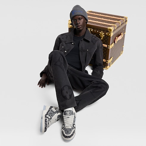 LV Trainer Sneaker Herren Schuhe Sneakers | LOUIS VUITTON (Zoom)