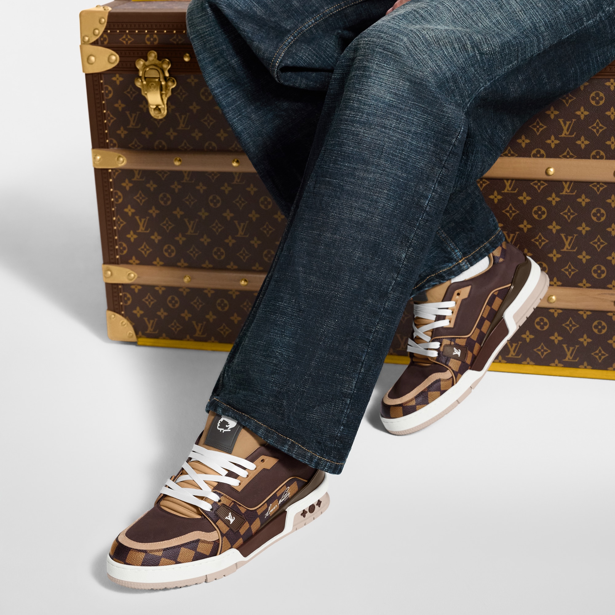 LV Trainer Sneaker  Herren Schuhe Sneakers | LOUIS VUITTON (Zoom)