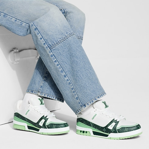 LV Trainer Sneaker Herren Schuhe Sneakers | LOUIS VUITTON (Zoom)