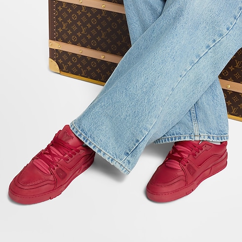 LV Trainer Sneaker Distressed Herren Schuhe Sneakers | LOUIS VUITTON (Zoom)