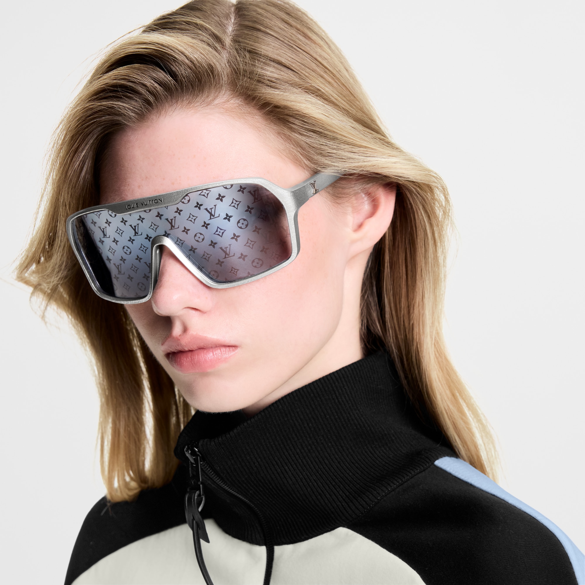 LV Tramontane Sonnenbrille mit Masken-Design S00 Damen Accessoires Sonnenbrillen | LOUIS VUITTON (Zoom)