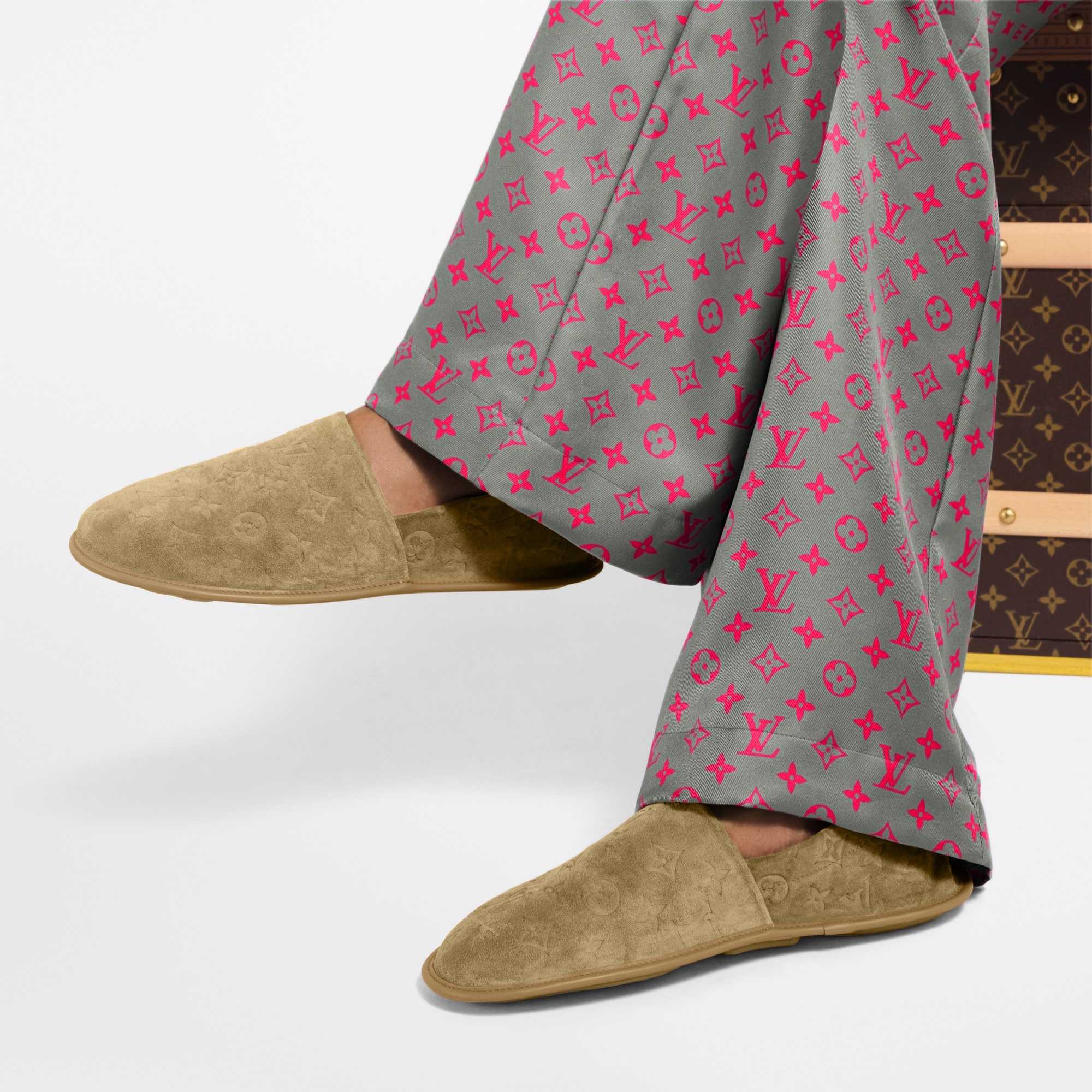 LV Traveller Pantolette  Herren Schuhe Loafers und Mokassins | LOUIS VUITTON (Zoom)
