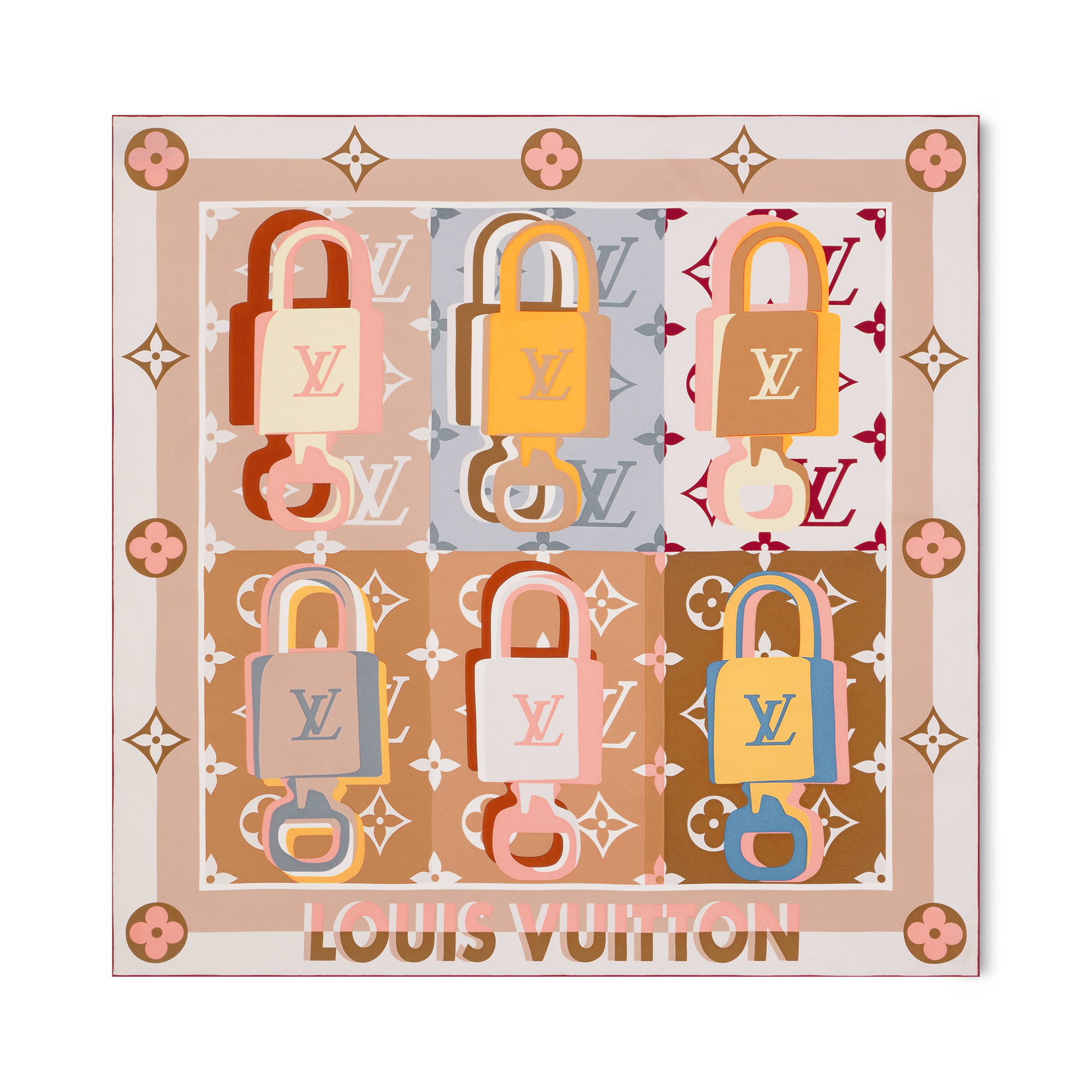 LV Unlocked Carré 90 S00 - Accessoires M77657 | LOUIS VUITTON