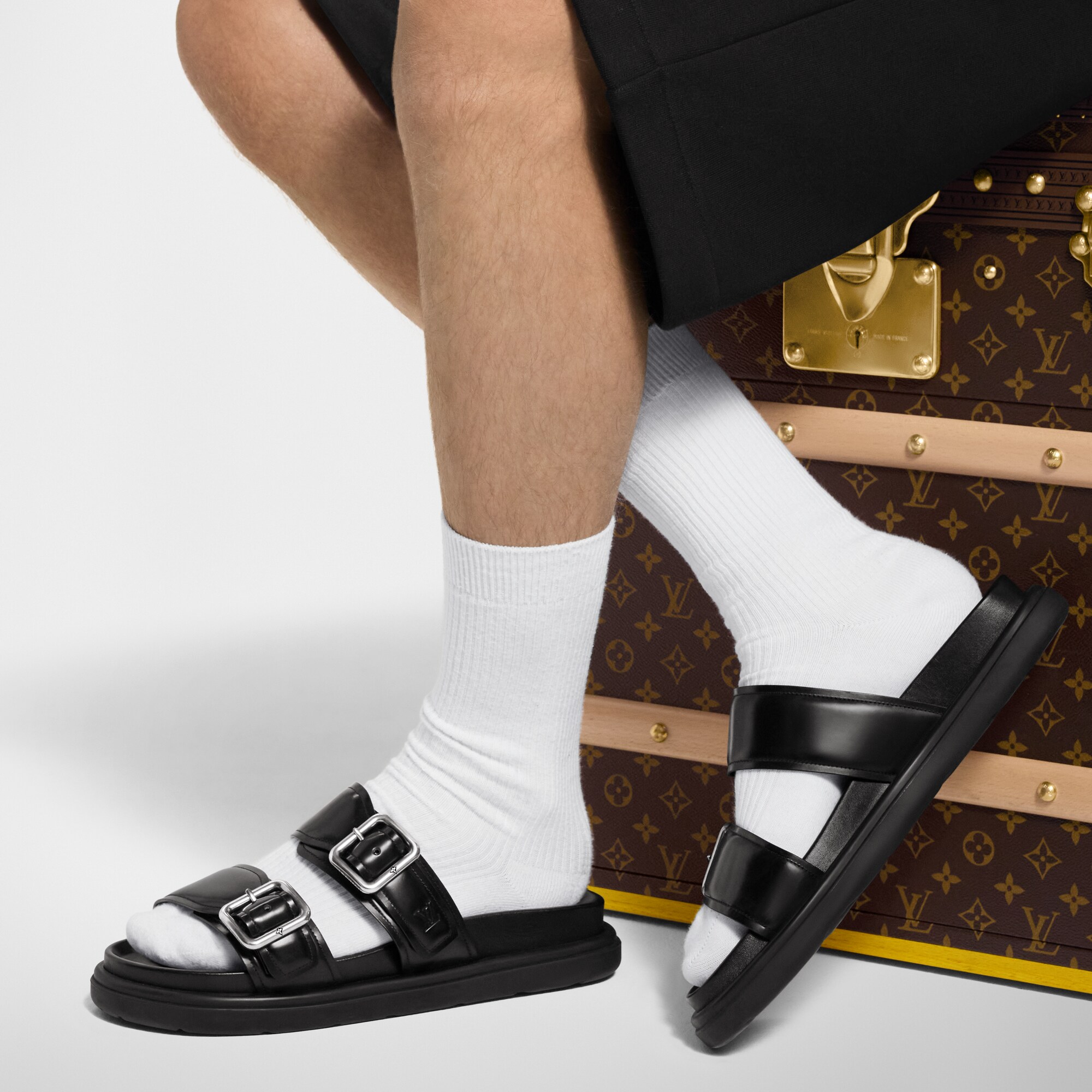 LV Venice Pantolette  Herren Schuhe Sandalen | LOUIS VUITTON (Zoom)