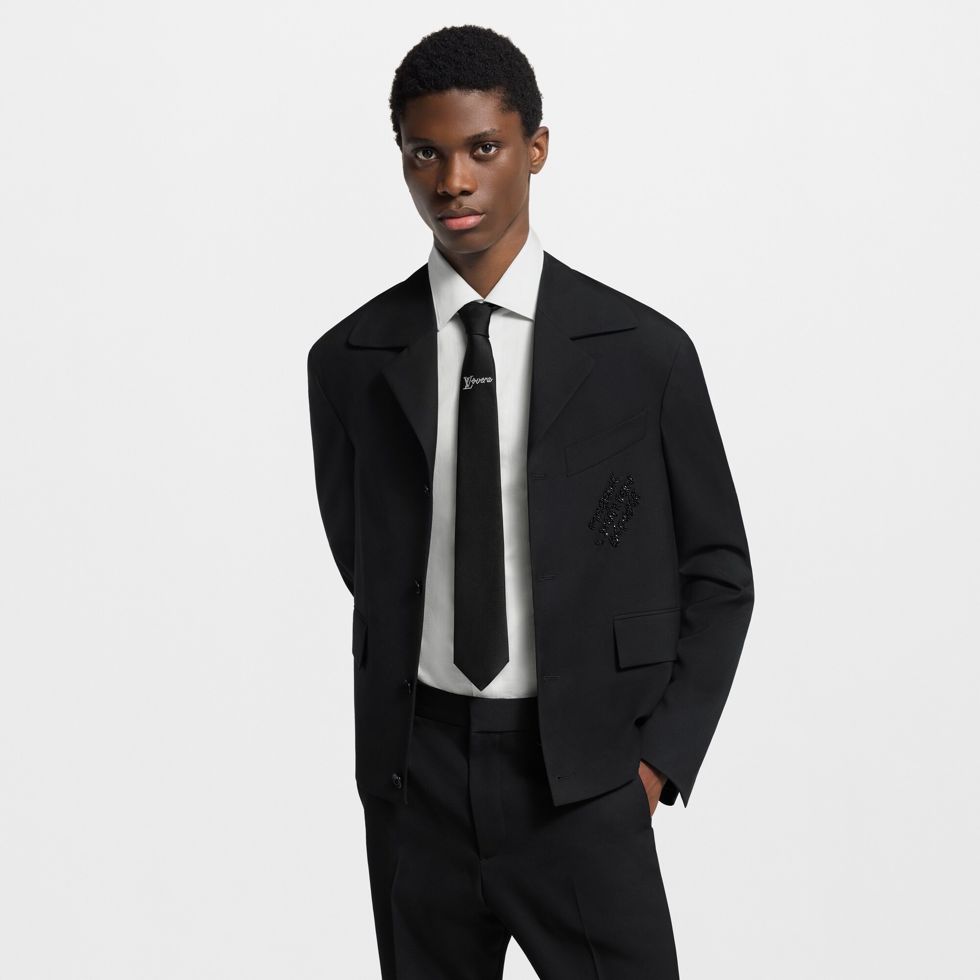 LV Vers Krawatte S00 Herren Accessoires Krawatten und Einstecktücher  | LOUIS VUITTON (Zoom)