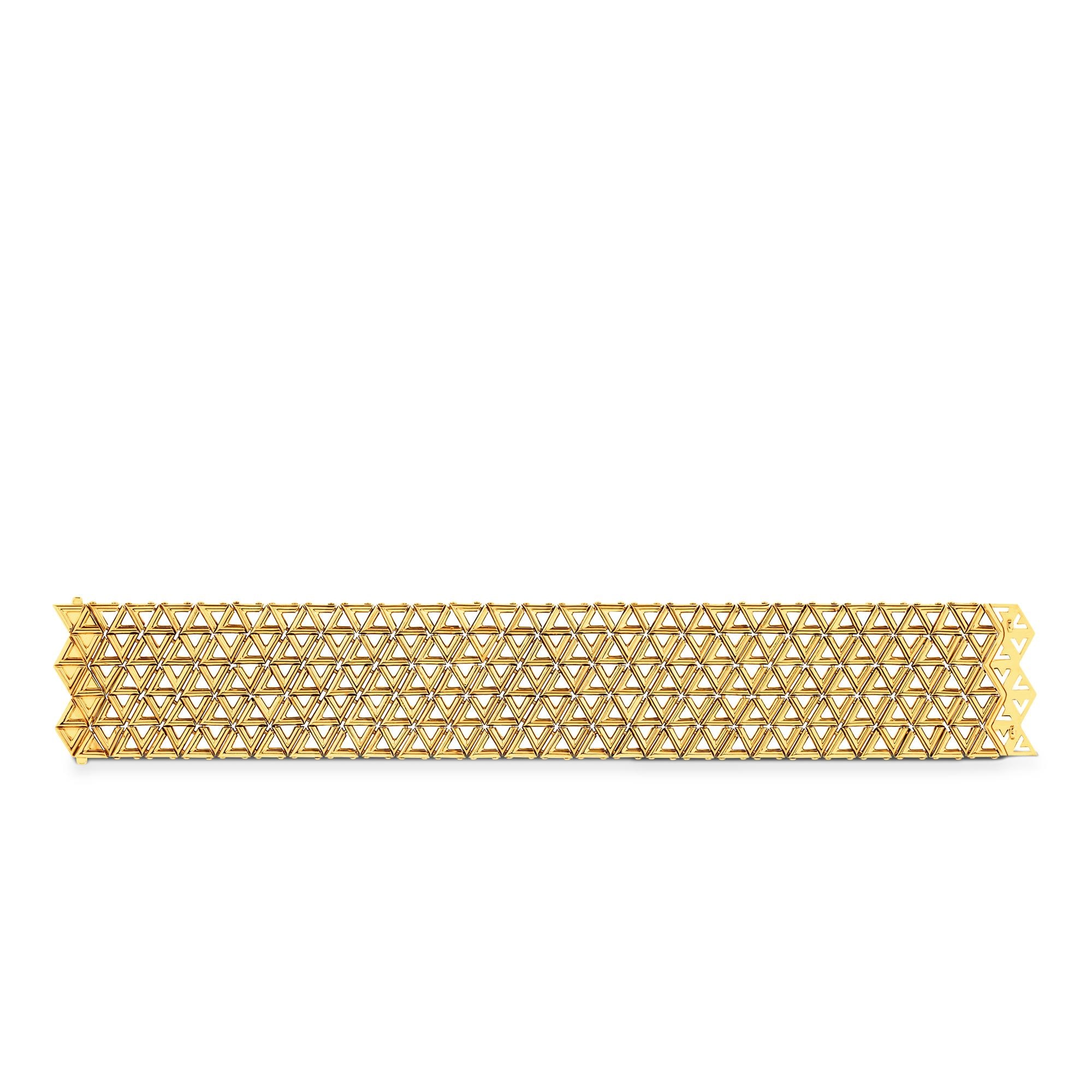 LV Volt Mesh Armband, Gelbgold  Schmuck Kategorien Alle Schmuckstücke | LOUIS VUITTON (Zoom)